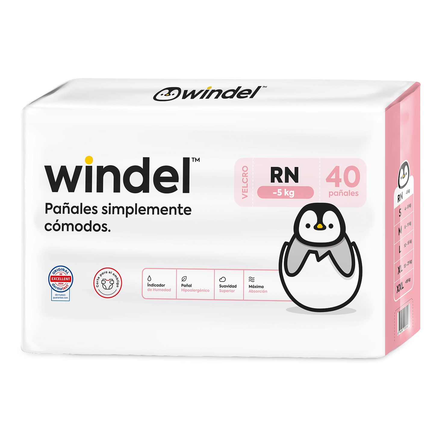 Windel RN 40 unidades