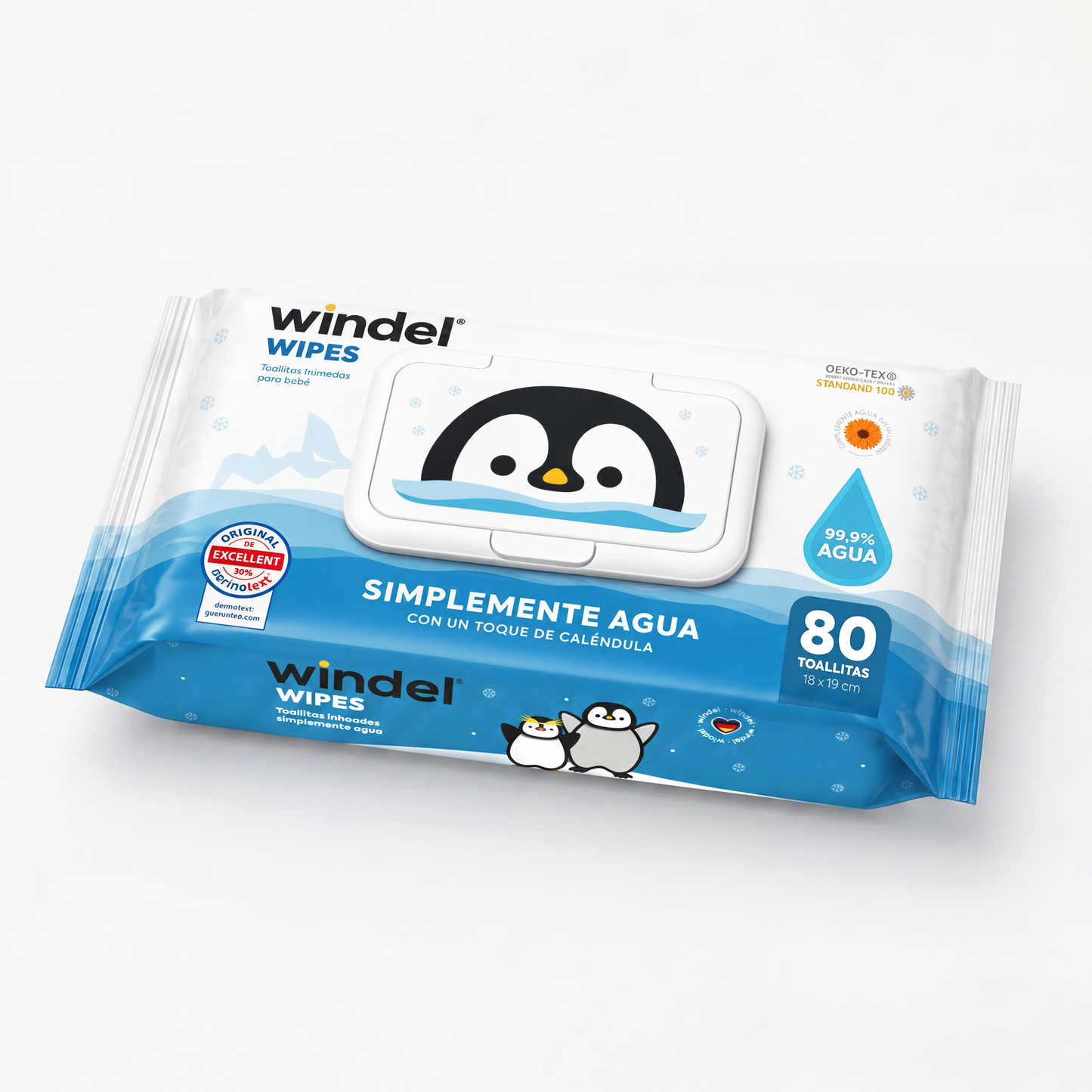 Windel Wipes 80 unidades