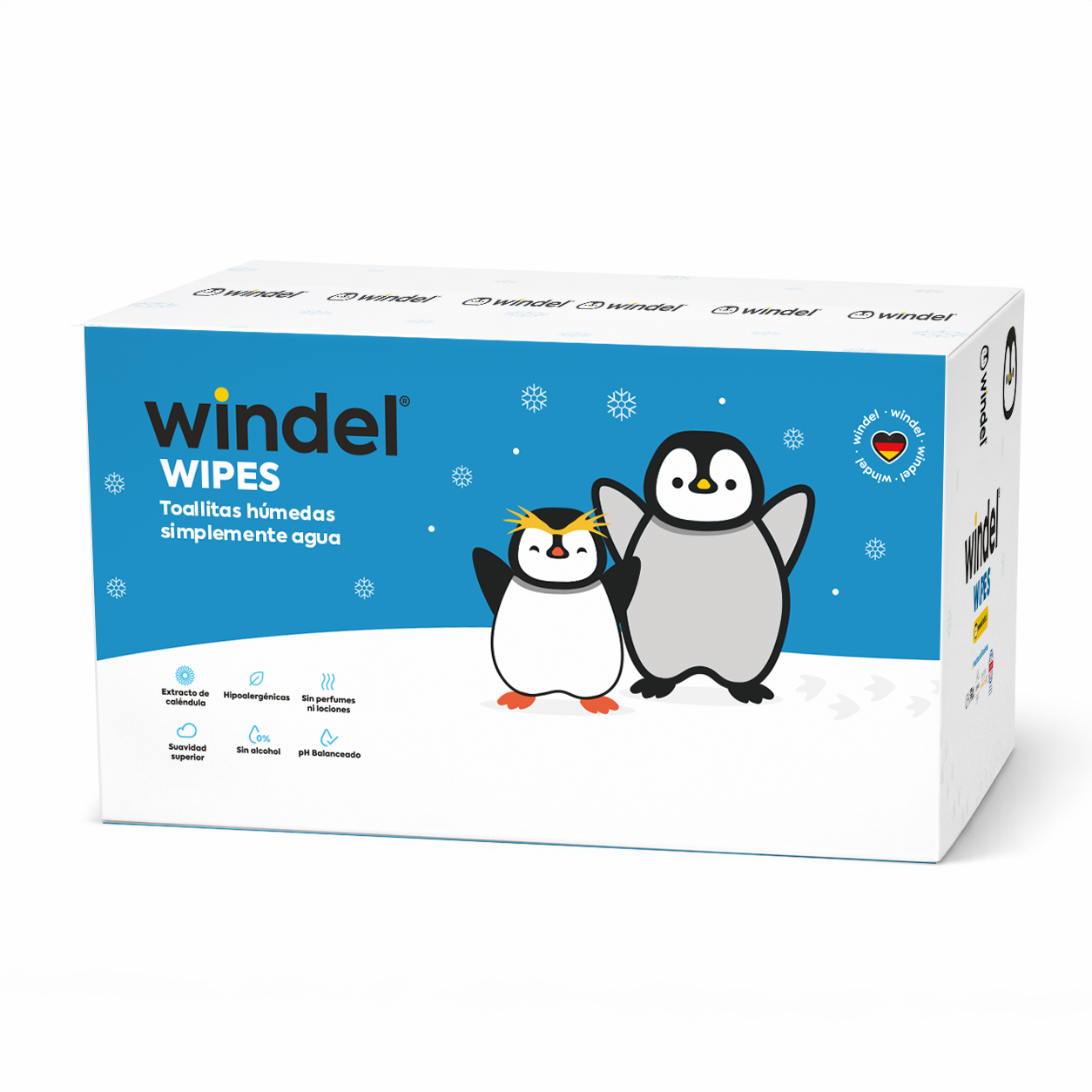 Windel Wipes Caja 12x80